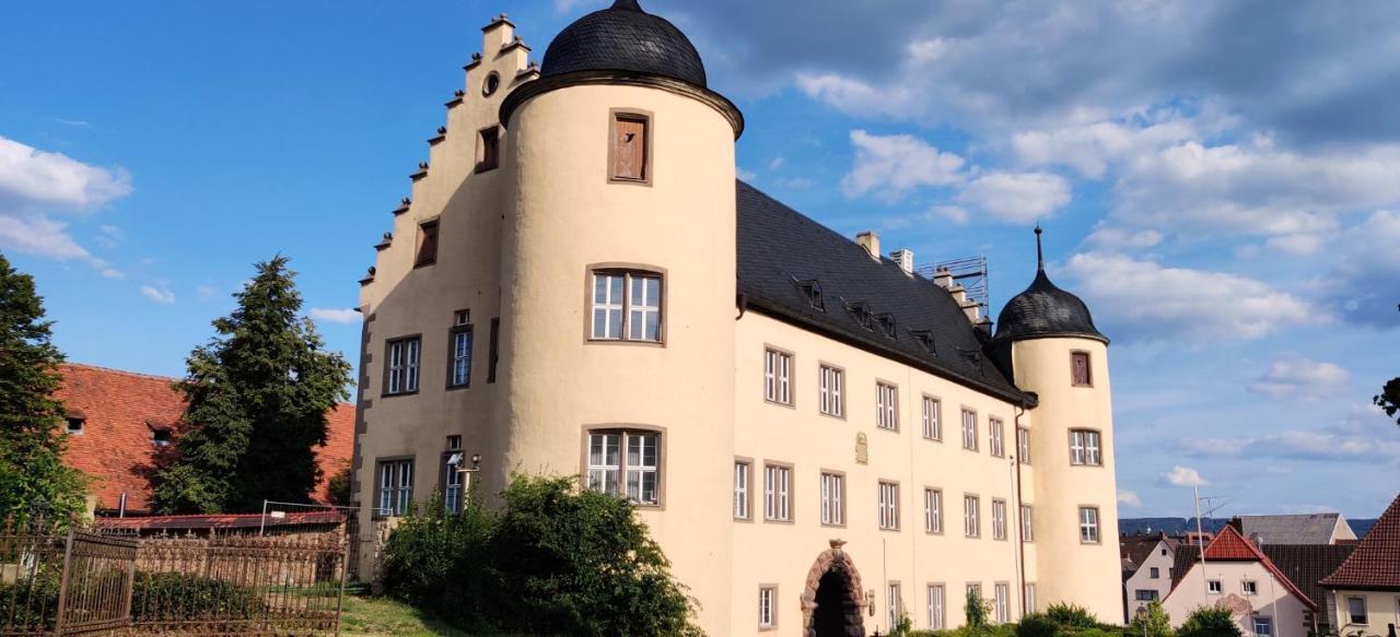 Ferienwohnung Am Hollergraben Oberschwarzach Exterior foto